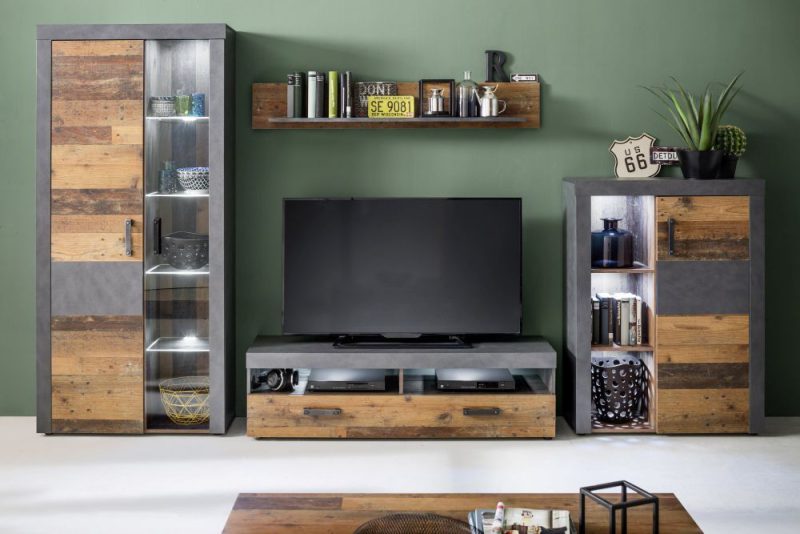 Meblościanka podświetlana – 10 propozycji na niepowtarzalną aranżację w Twoim mieszkaniu ? 5