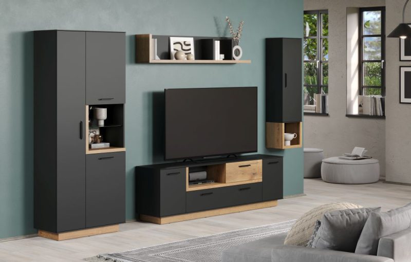 Pojemne meblościanki - 30 sposobów na udaną aranżację małego mieszkania ? 3