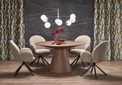 Orzech stół okragły