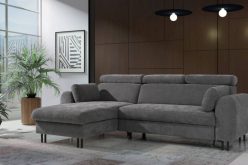 Narożnik z funkcją spania pianka HR PUMIO 2