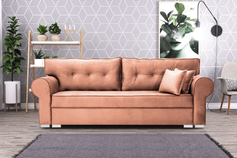 Angielska Sofa Rozkładana 140x200