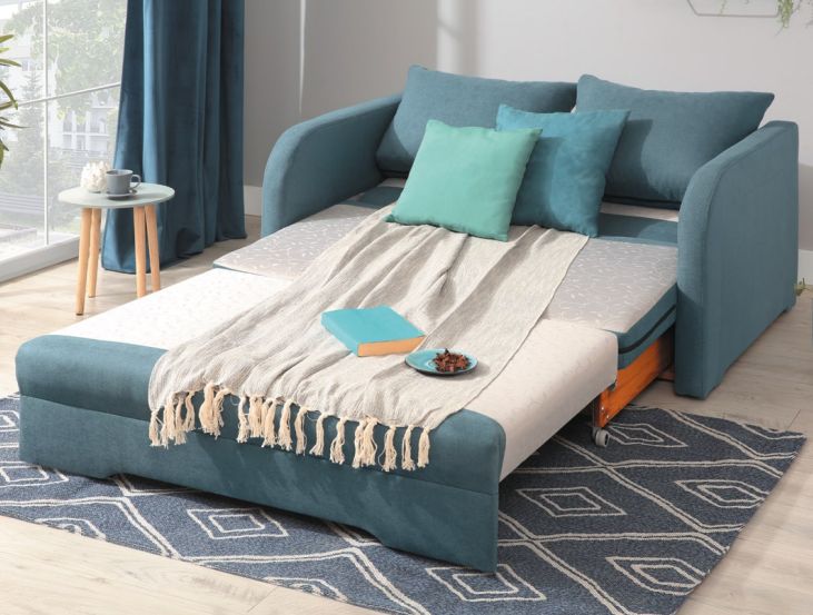 Szara sofa Rozkładana do Przodu 160x200