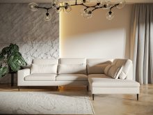 Super narożnik do salonu z zapadającym się siedziskiem ROLF 1