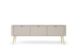 Długa szafka RTV kaszmirowa 168cm CAFFE 1