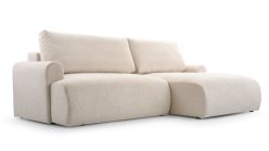 Zjawiskowa mała kanapa narożna z funkcją spania MIA 2