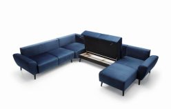 Narożnik U z funkcją spania LORDES 3