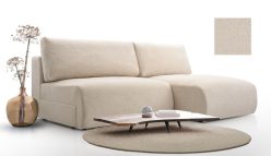 Rozkładana sofa narożna półokrągła