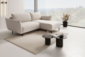 Sofa narożna rozkładana do salonu i spania