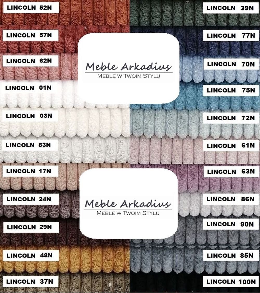 Narożnik w aksamitnym sztruksie GIULIA 17