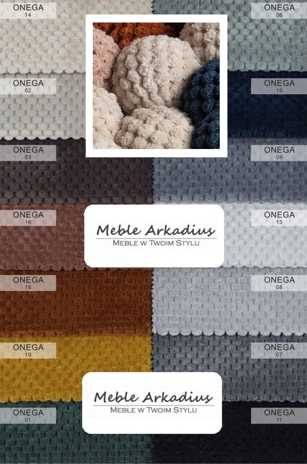 Tkanina tapicerska ONEGA