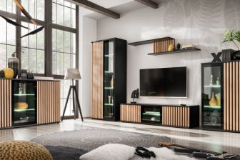 Luksusowa meblościanka do salonu