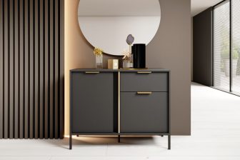 Mała komoda antracyt