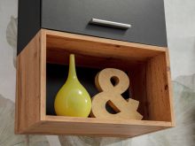 Meblościanka do kawalerki czarna lub biała z rewnem MADRYT 2 4