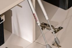 Podwieszana meblościanka kaszmir z LED PRISMA pw B 4