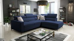 Narożnik 5 zagłówków z oparciem z obu stron