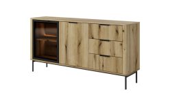 Niemiecka komoda z przeszkleniem