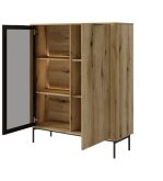 Niemiecka witryna niska z podświetleniem led WILLKOMMEN 2