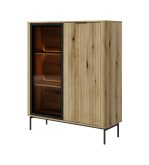 Niemiecka witryna niska z podświetleniem led WILLKOMMEN 1