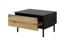 Stolik kawowy dąb evoke czarny 2