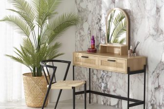 Toaletka w stylu boho