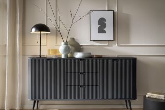 Czarne ekskluzywne komody nowoczesne