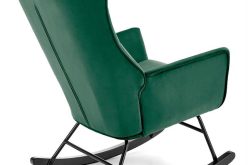 Fotel bujany butelkowa zieleń BAZYLIUSZ 2