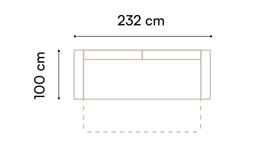 Kanapa z funkcją spania pianka HR MASSIMO 7