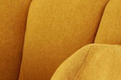 Musztardowy fotel na biegunach VENTO 1