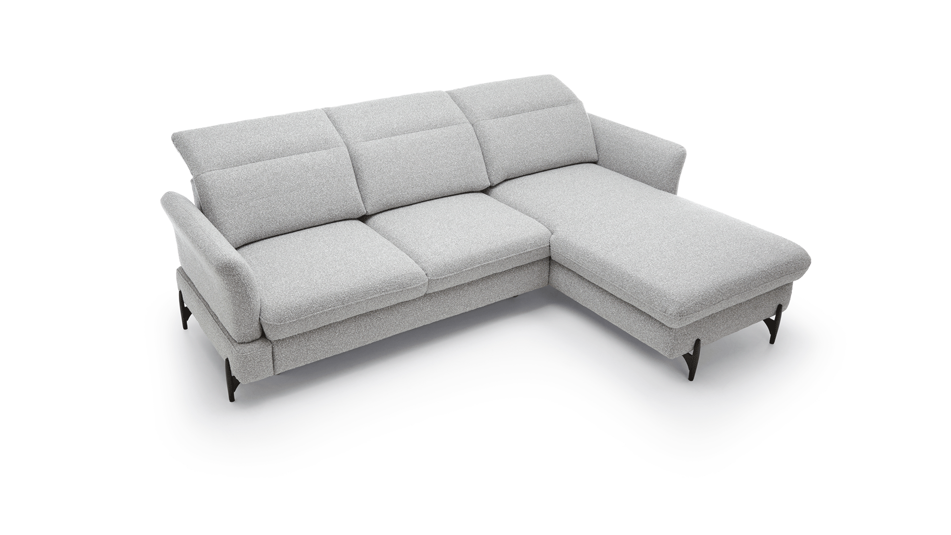 Narożnik z funkcją spania z pianką HR SANTANA 3 1