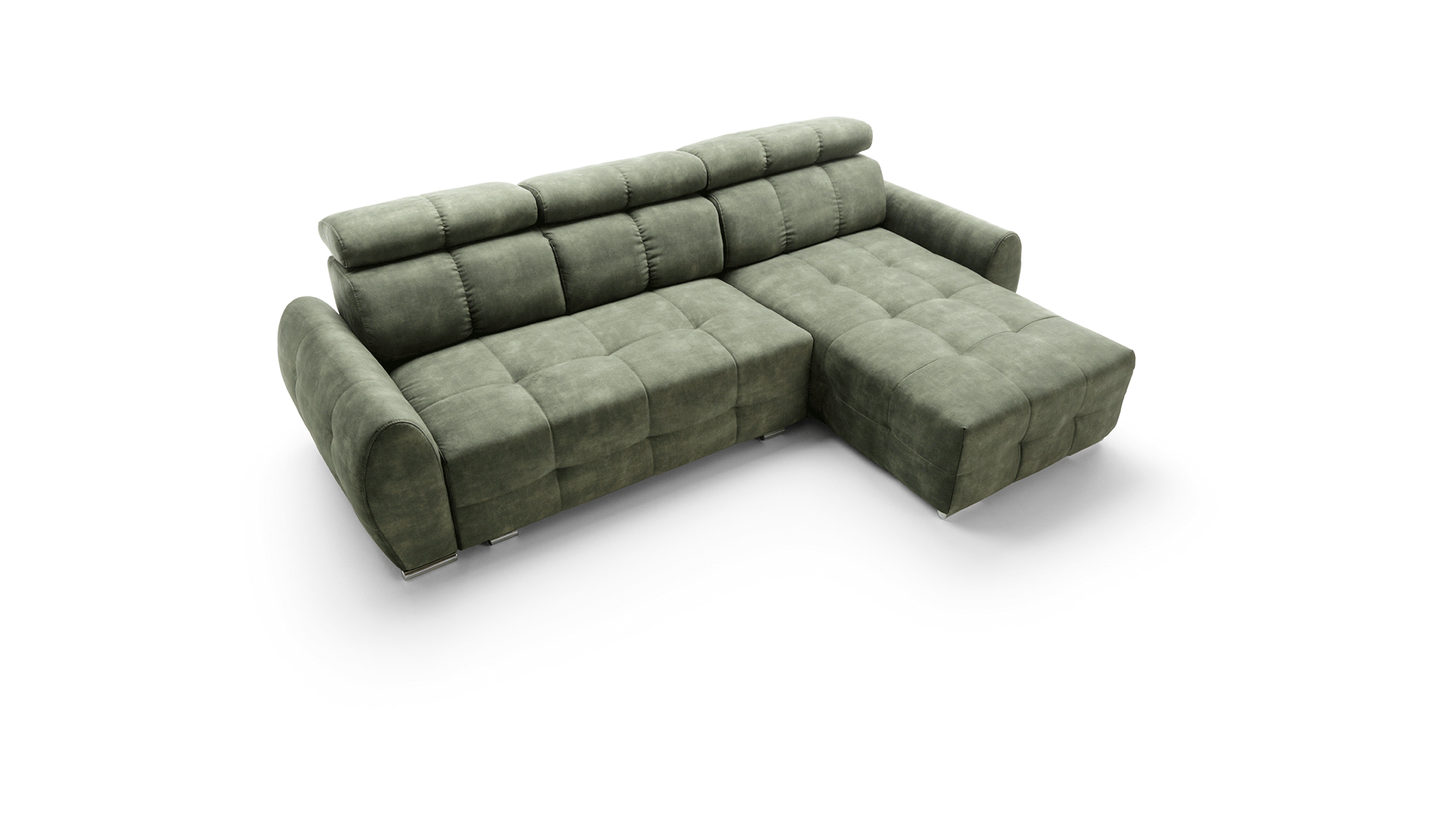 Narożnik z funkcją spania na piance HR system rozkładania puma GALA 3 1