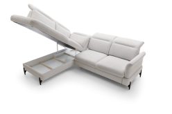 Narożnik z funkcją spania z pianką HR SANTANA 2 8