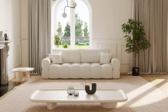 Jasna sofa plamoodporna