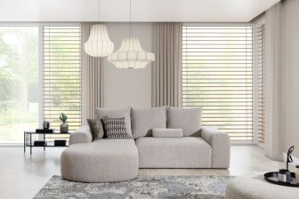 Cudowny narożnik nierozkładany do salonu marzeń