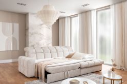 Przepiękny narożnik z funkcją spania LARISA 4