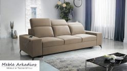 Kanapa rozkładana z gniazdem USB LEMEL 4