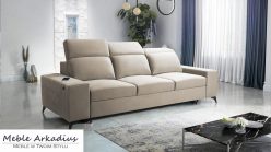 Kanapa rozkładana z gniazdem USB LEMEL 2