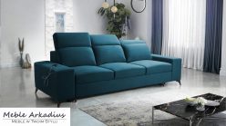 Kanapa rozkładana z gniazdem USB LEMEL 1