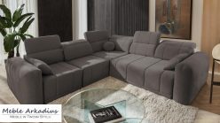 Narożnik z regulowaną głebokością siedzisk z funkcją spania REVIT 3 6