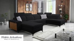 Narożnik U z funkcją spania z USB LEMEL 6 1