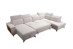 Narożnik U z funkcją spania z USB LEMEL 6 17