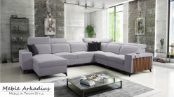 Narożnik U z funkcją spania z USB LEMEL 8 6