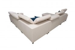 Narożnik U z funkcją spania z USB LEMEL 8 15