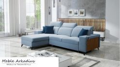 Narożnik z funkcją spania z USB LEMEL 1 2