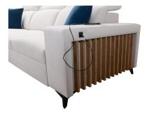 Narożnik z funkcją spania z USB LEMEL 1 6