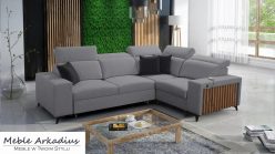 Narożnik z funkcją spania z USB LEMEL 2 10