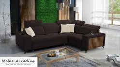 Narożnik z funkcją spania z USB LEMEL 2 8