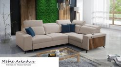 Narożnik z funkcją spania z USB LEMEL 2 1