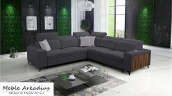 Narożnik z funkcją spania z USB LEMEL 3 8