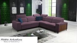 Narożnik z funkcją spania z USB LEMEL 3 5