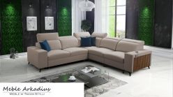 Narożnik z funkcją spania z USB LEMEL 3 2